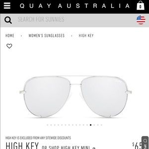 Quay Australia X Desi Perkins High Key sunglasses